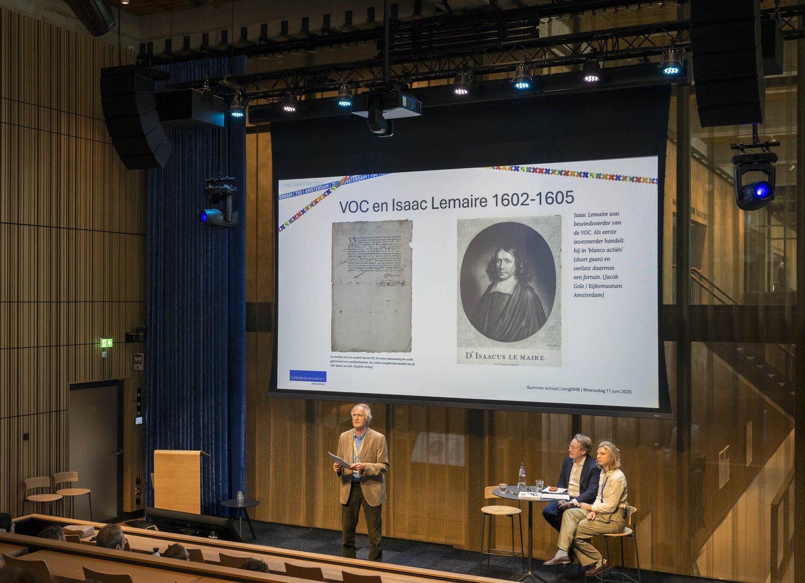 Zomerseminar bij De Nederlandsche Bank